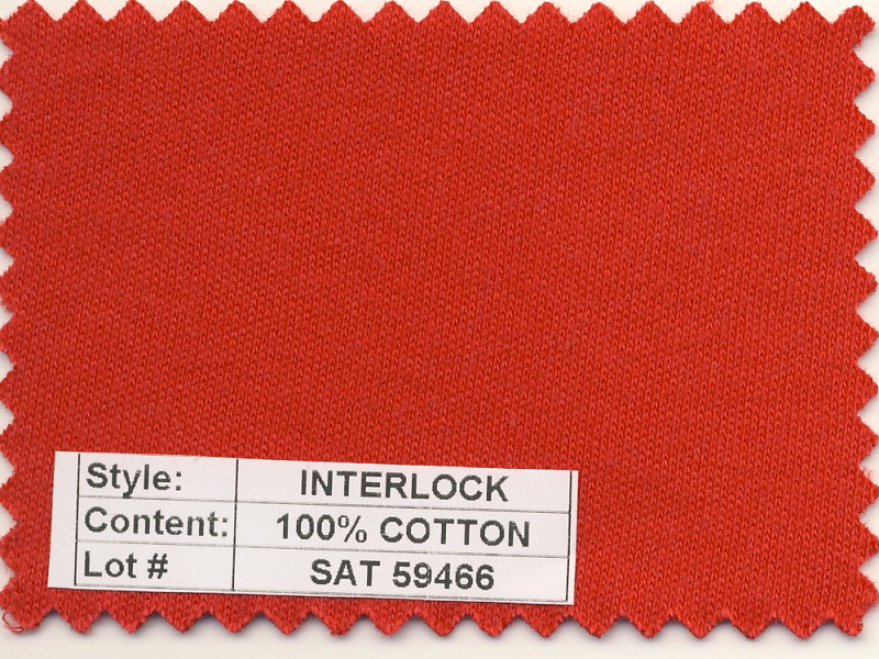 Interlock 100% Combed Cotton